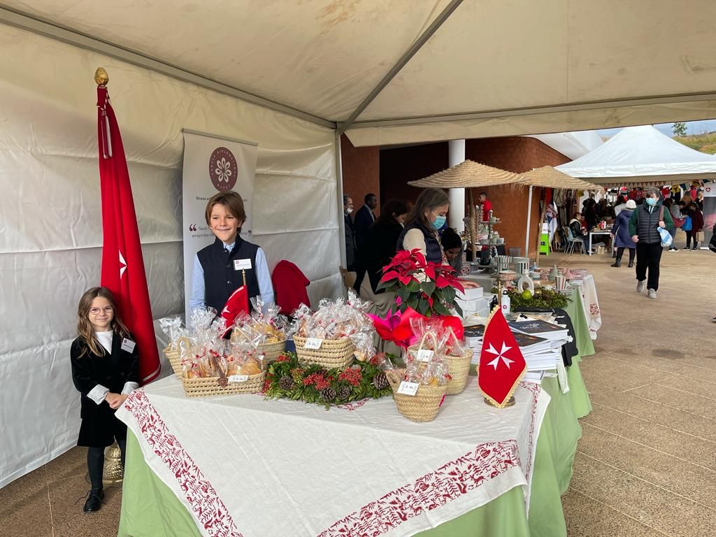 The organization of a solidarity market in Rabat by the diplomatic circle