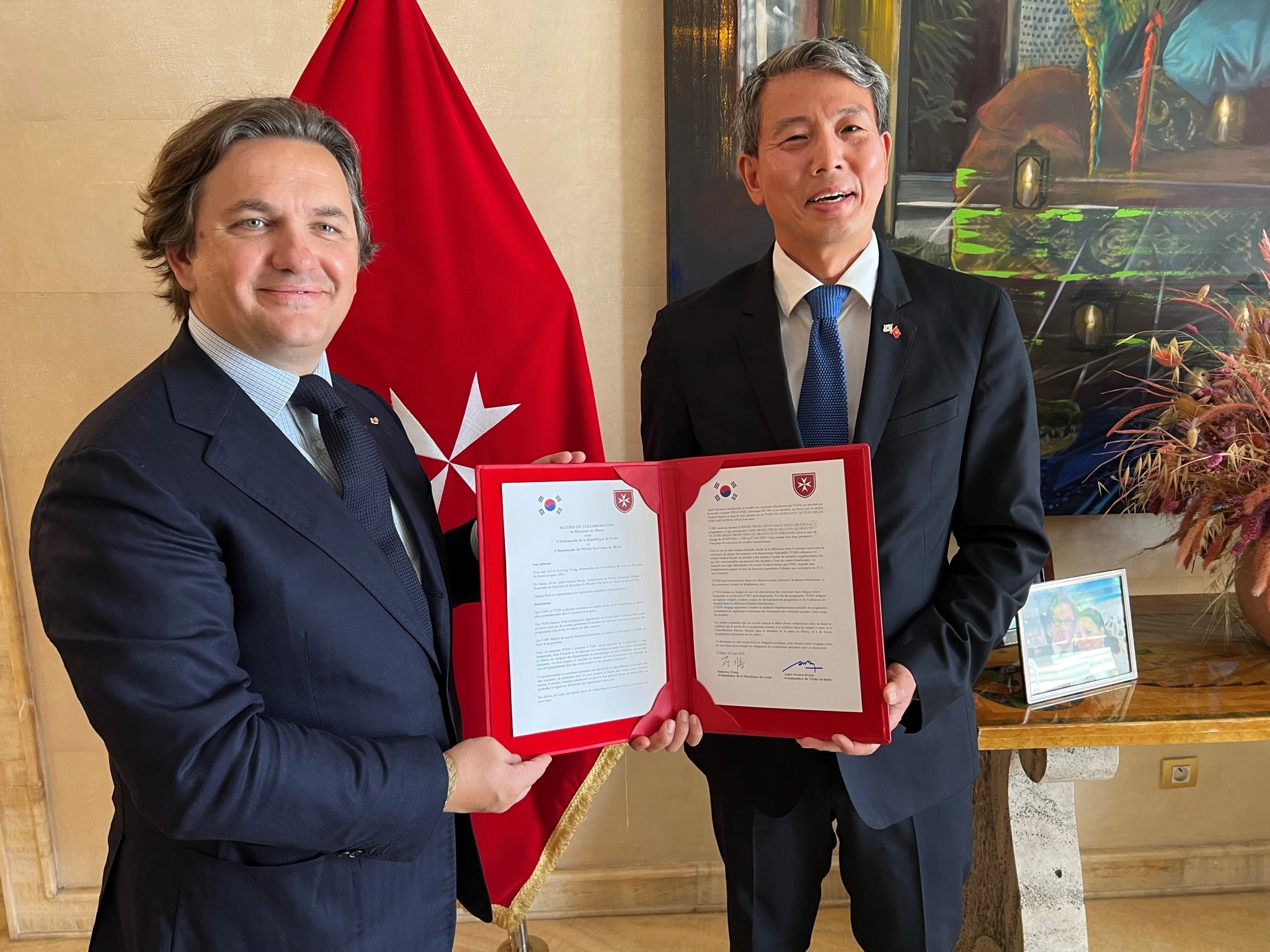 The Order of Malta annonced the imminent arrival of 47 incubators to be distributed throughout Morocco