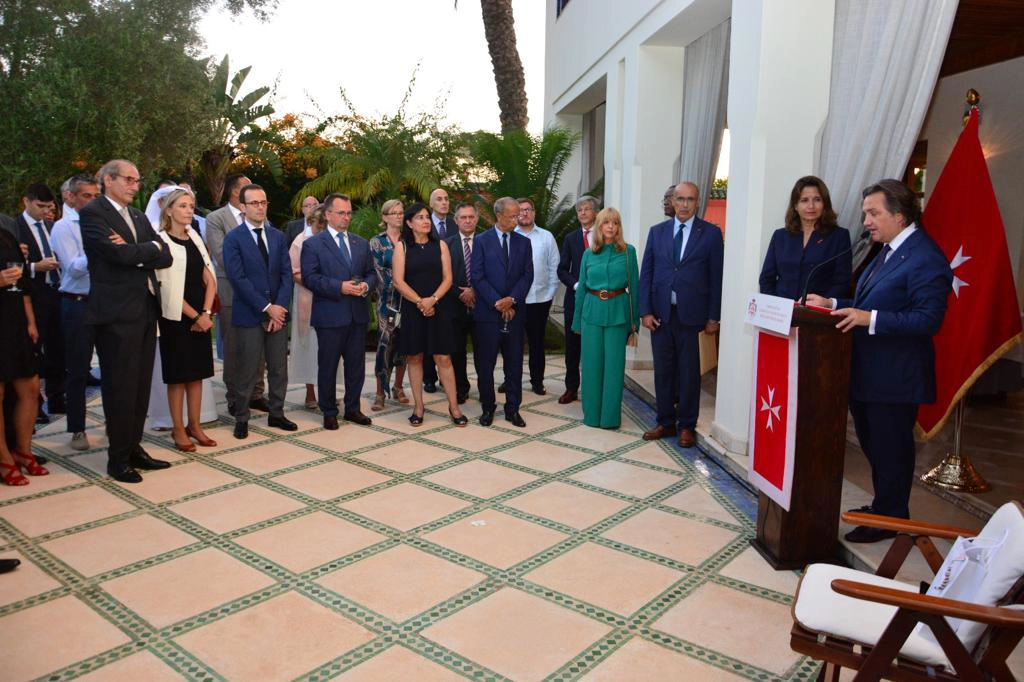 L’Ambassadeur Julien Brunie reçoit les autorités marocaines et le corps diplomatique à l’occasion de la fête de la Saint Jean Baptiste