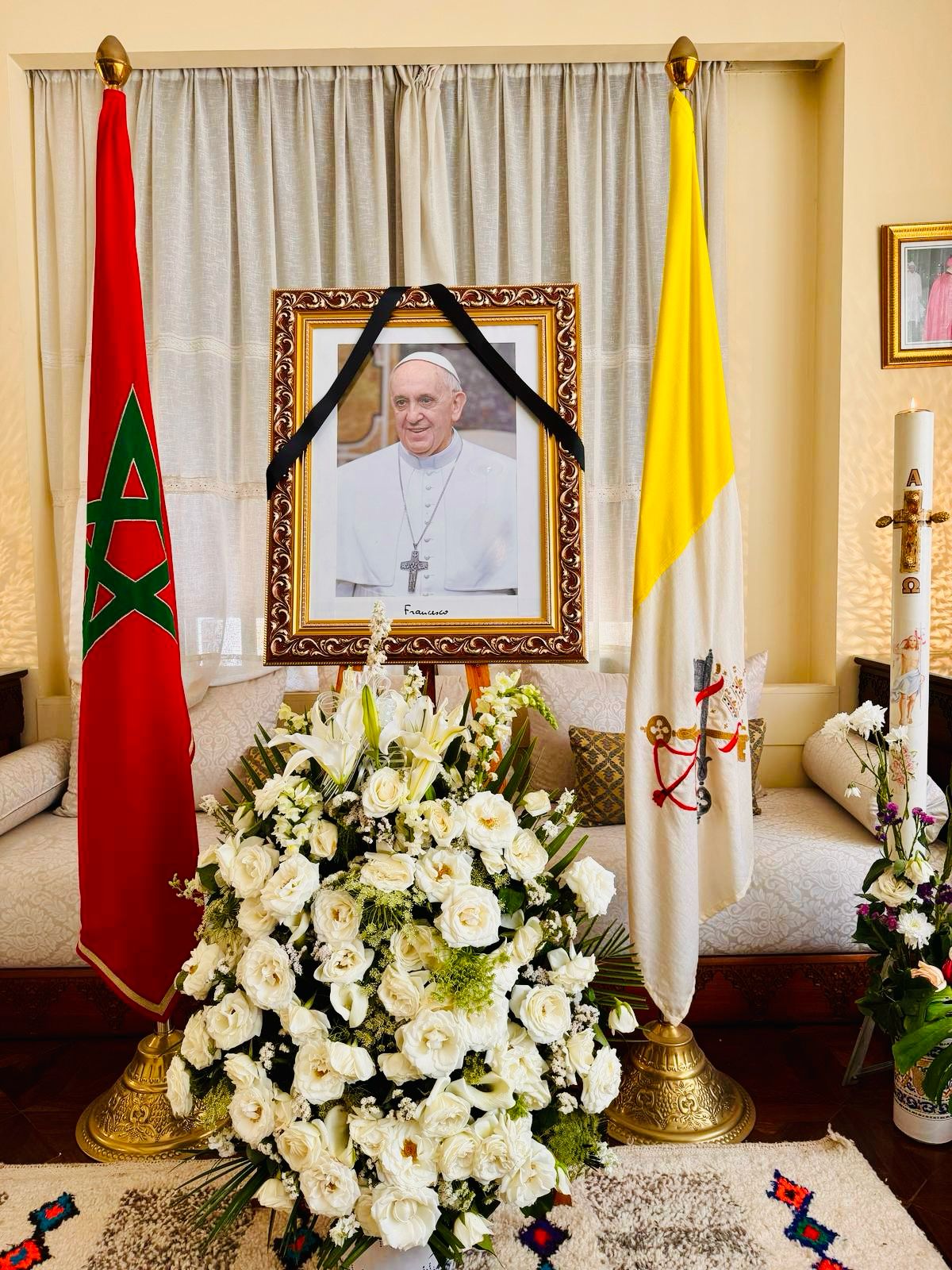 Rappel à Dieu de S. S. le Pape François à Rabat, Maroc