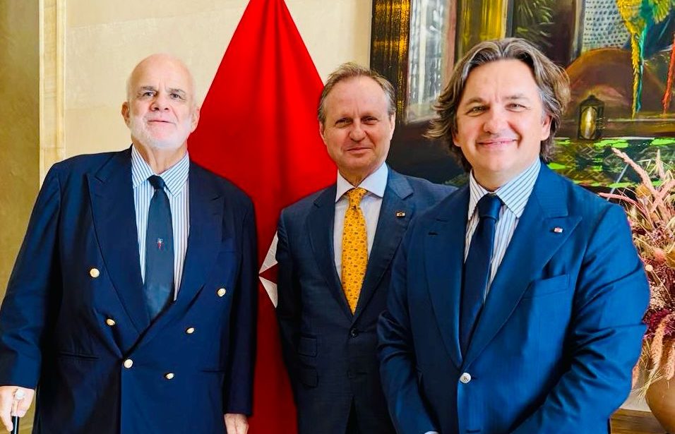 Visite de courtoisie des ambassadeurs de l’Ordre Souverain de Malte en Grèce et auprès de l’UNESCO au Maroc